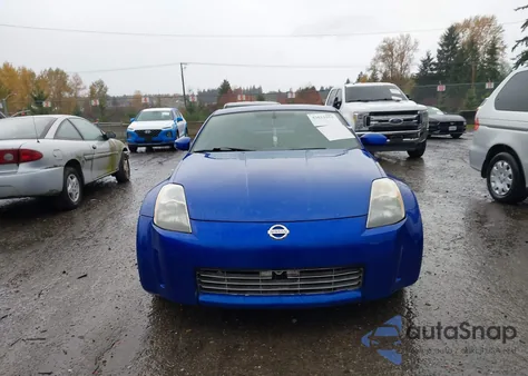 2004 Nissan 350Z Coupe из США, поврежденный, VIN JN1AZ34E34T06382
